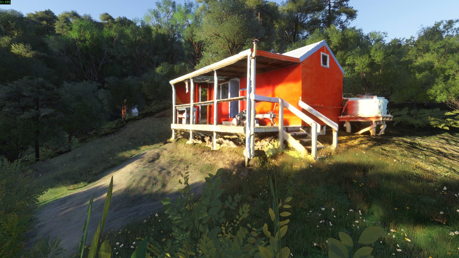 Photogrammetry render of Te Puke Tops Hut in Microsoft Flight Simulator