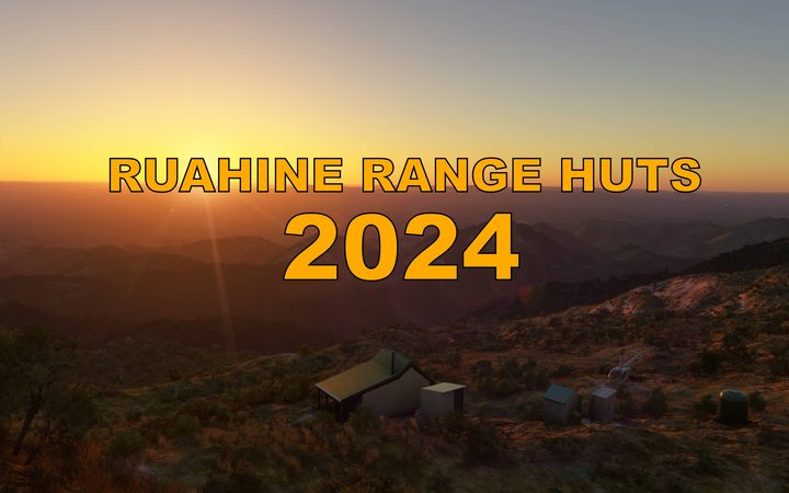 Ruahine Ranges Huts scenery for Microsoft Flight Simulator
