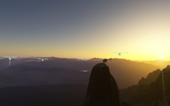Te Urewera & Raukumara Ranges Huts scenery for Microsoft Flight Simulator